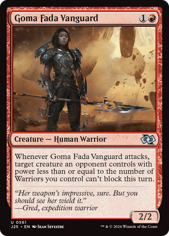 Goma Fada Vanguard [Foundations Jumpstart] Magic: The Gathering