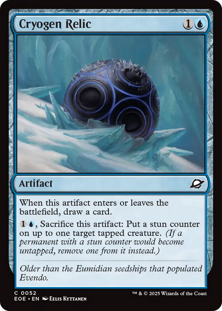 Cryogen Relic [Edge of Eternities] Magic: The Gathering