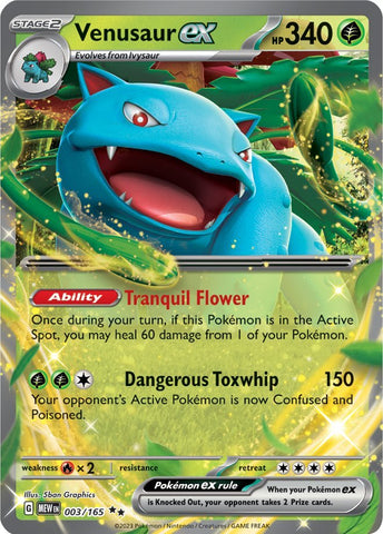 Venusaur ex (003/165) [Scarlet & Violet 151] Pokémon