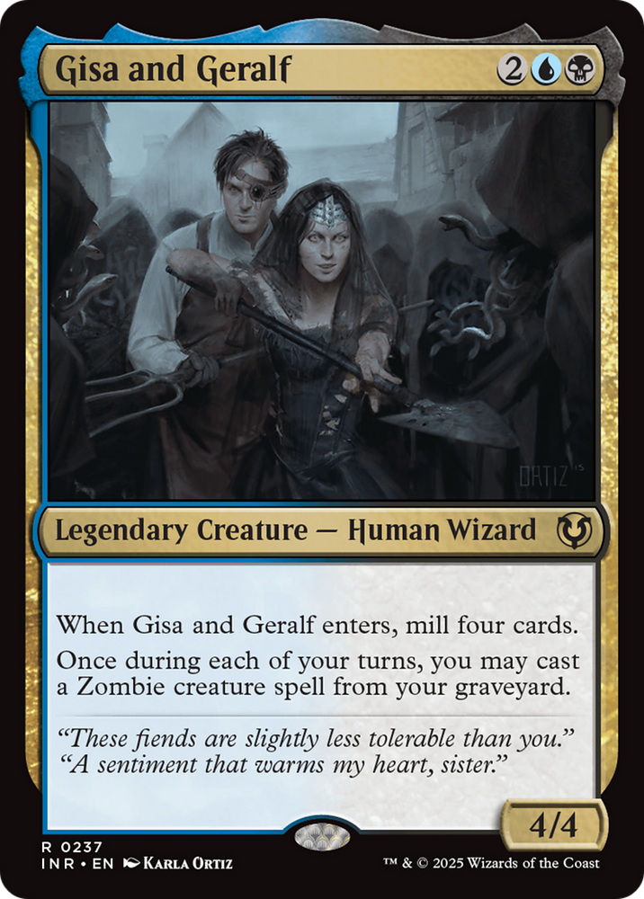 Gisa and Geralf [Innistrad Remastered] Magic: The Gathering