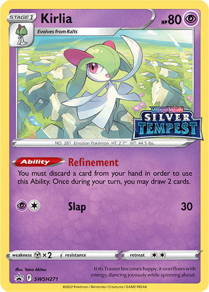 Kirlia (SWSH271) (Prerelease) [Sword & Shield: Black Star Promos] Pokémon