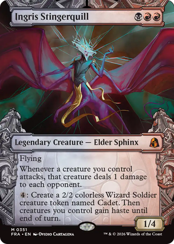 Ingris Stingerquill (Showcase) (0351) [Reality Fracture] Magic: The Gathering