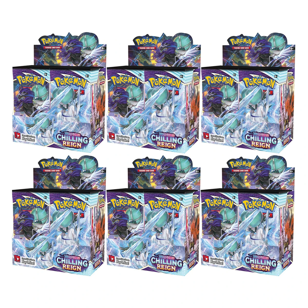 Sword & Shield: Chilling Reign - Booster Box Case Pokémon