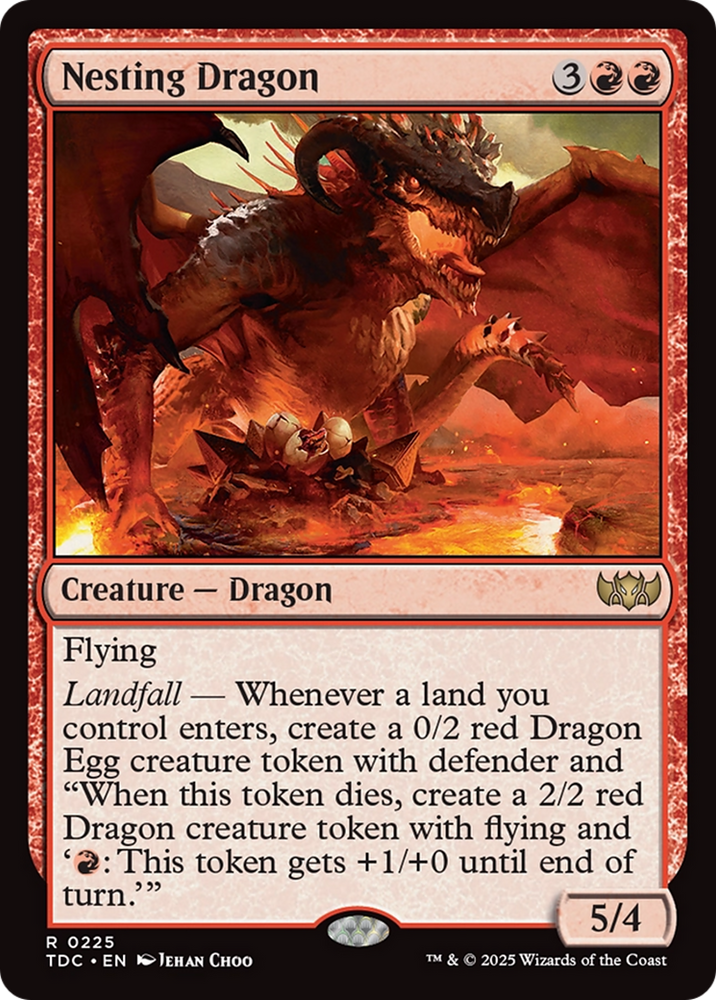 Nesting Dragon [Tarkir: Dragonstorm Commander] Magic: The Gathering