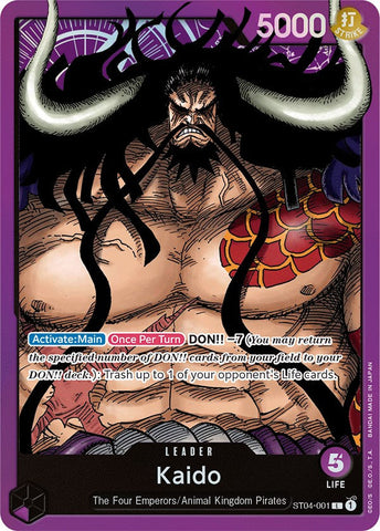 Kaido (001) [Starter Deck: Animal Kingdom Pirates] Bandai