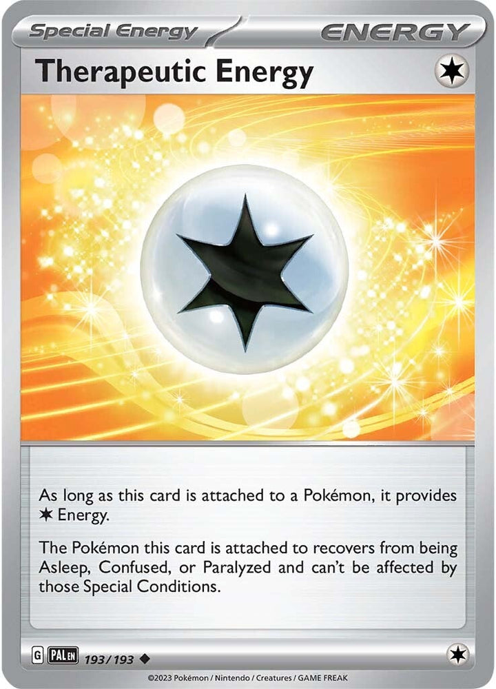 Therapeutic Energy (193/193) [Scarlet & Violet: Paldea Evolved] Pokémon