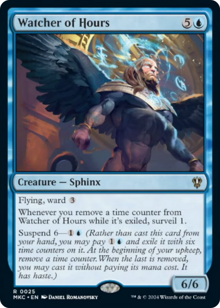 Watcher of Hours [Murders at Karlov Manor Commander] Magic: The Gathering