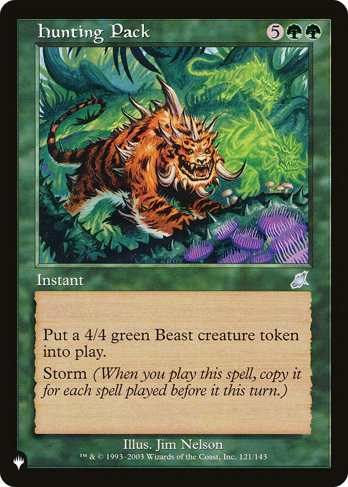 Hunting Pack [The List] Magic: The Gathering