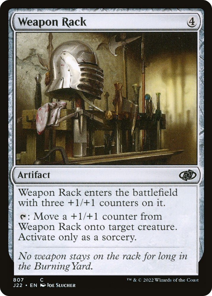 Weapon Rack [Jumpstart 2022] Magic: The Gathering