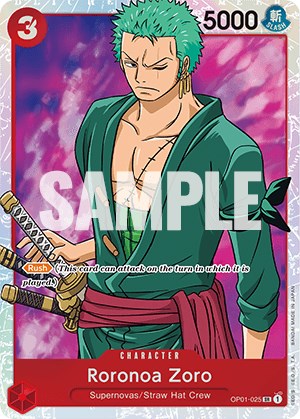 Roronoa Zoro [Romance Dawn] Bandai