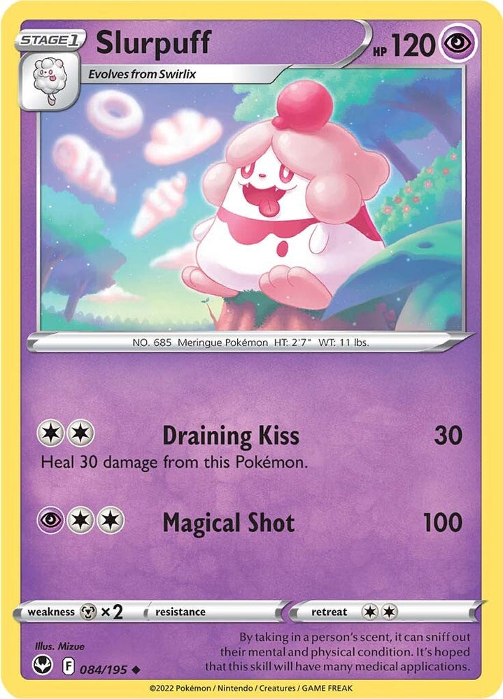Slurpuff (084/195) [Sword & Shield: Silver Tempest] Pokémon