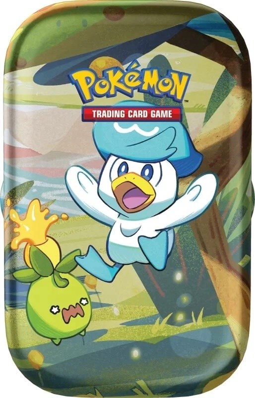 Paldea Friends Mini Tin (Quaxly & Smoliv) Pokémon