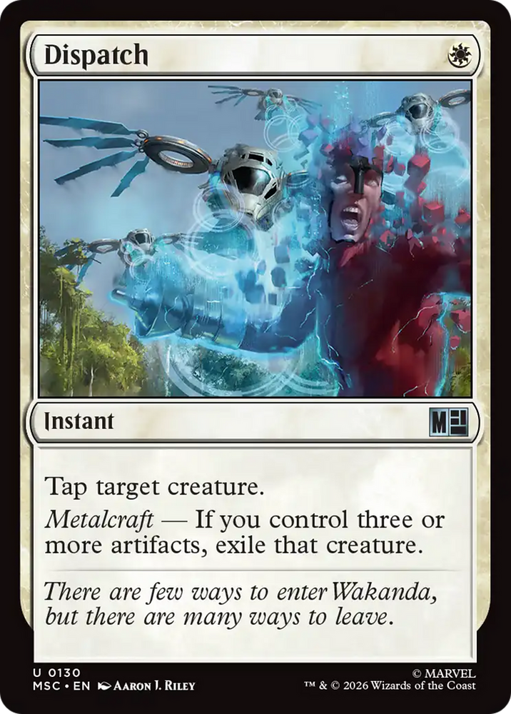 Dispatch [Marvel Super Heroes Commander] Magic: The Gathering