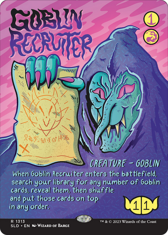 Goblin Recruiter [Secret Lair Drop Series] Magic: The Gathering