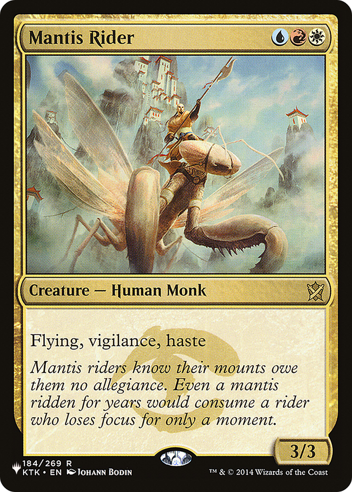 Mantis Rider [The List] Magic: The Gathering