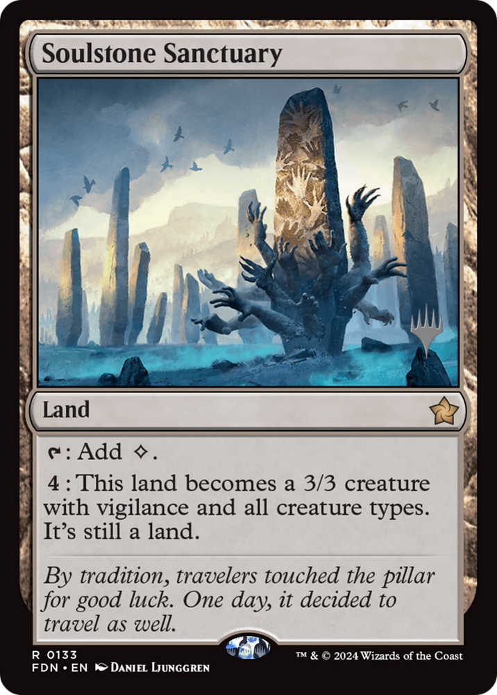Soulstone Sanctuary [Foundations Promos] Magic: The Gathering