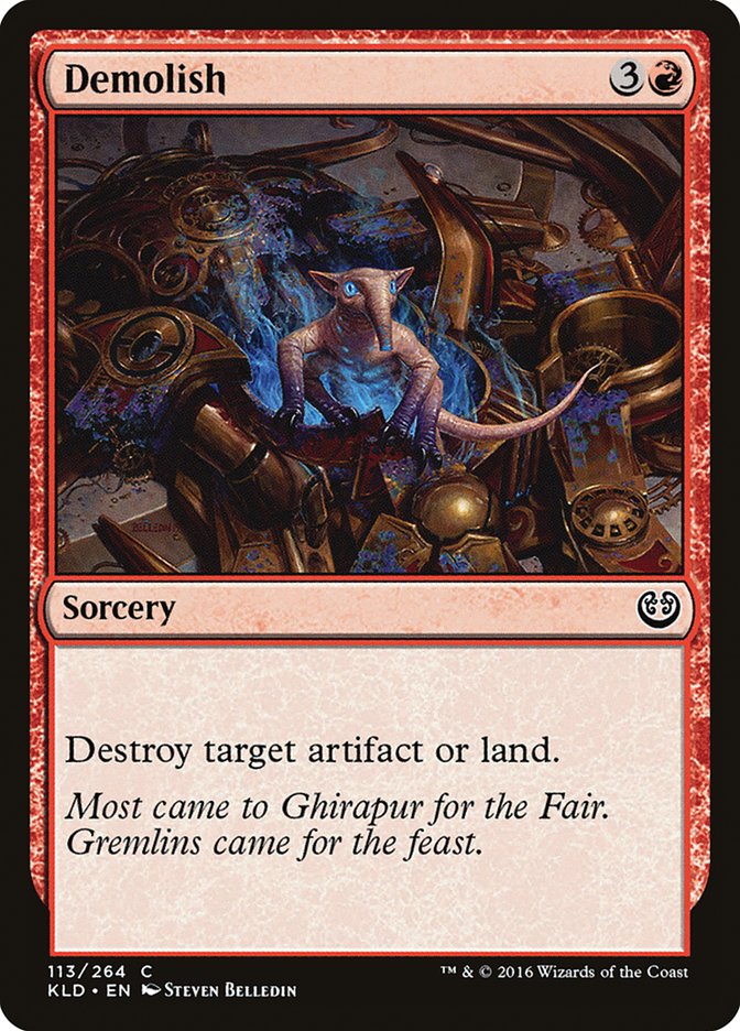 Demolish [Kaladesh] Magic: The Gathering