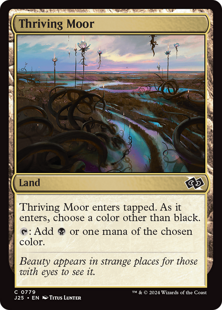 Thriving Moor [Foundations Jumpstart] Magic: The Gathering