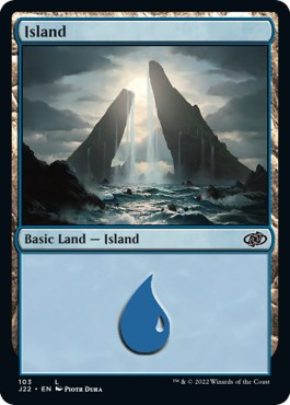 Island (103) [Jumpstart 2022] Magic: The Gathering