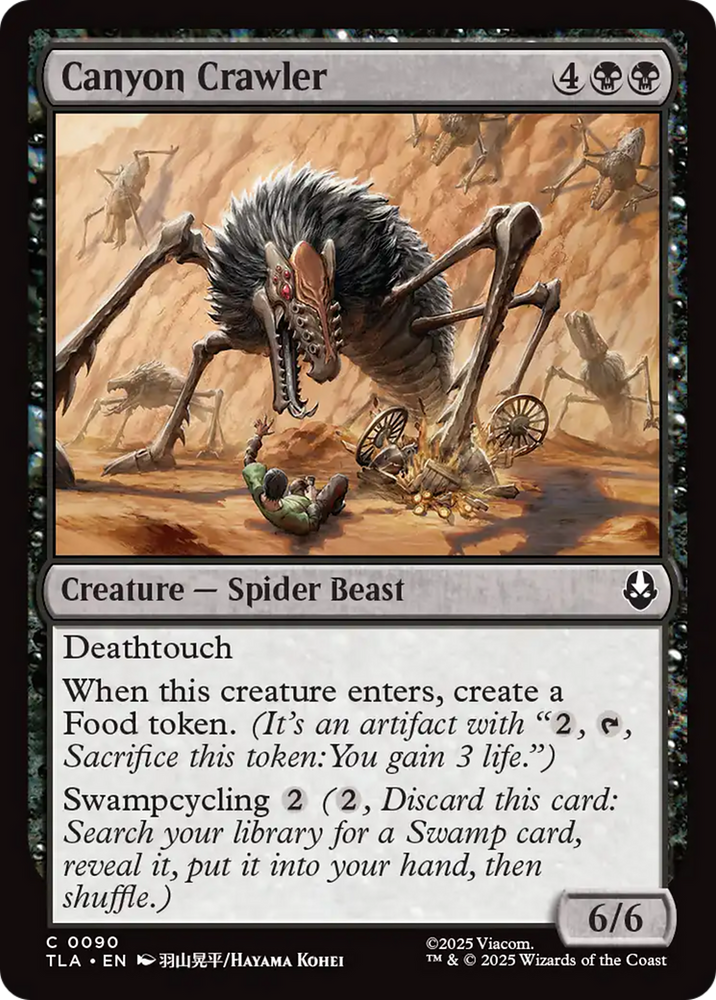 Canyon Crawler [Avatar: The Last Airbender] Magic: The Gathering