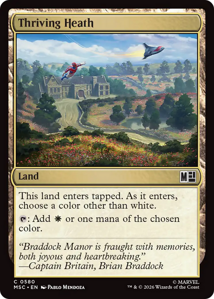 Thriving Heath [Marvel Super Heroes Commander] Magic: The Gathering