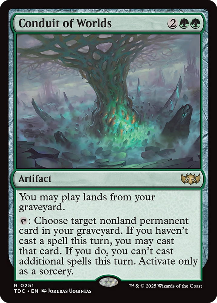 Conduit of Worlds [Tarkir: Dragonstorm Commander] Magic: The Gathering