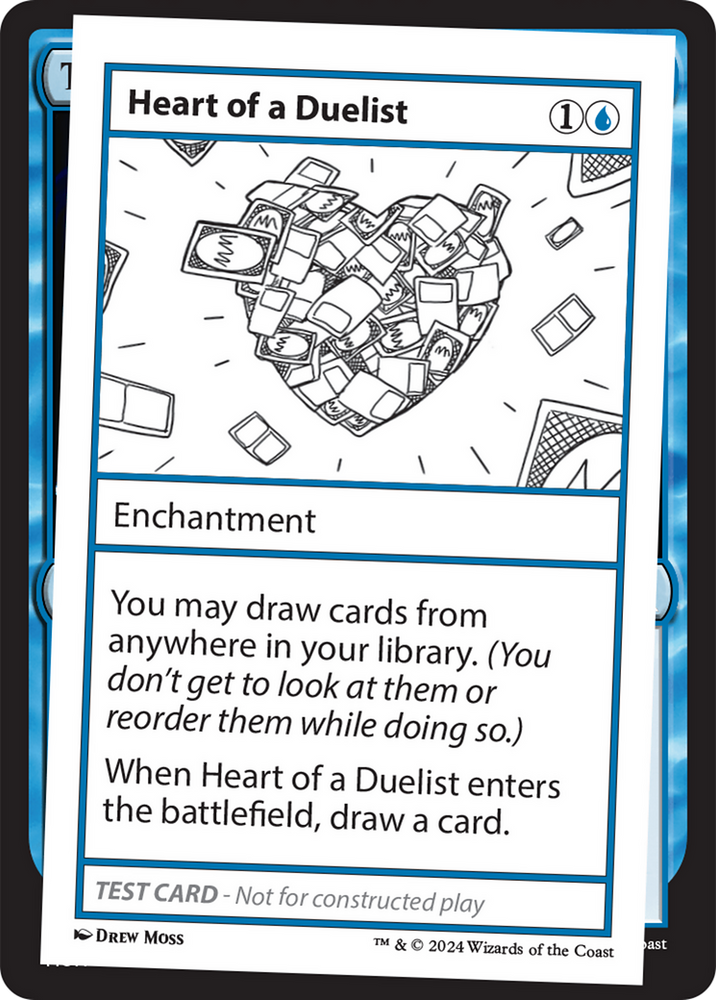 Heart of a Duelist [Mystery Booster 2 Playtest Cards] Magic: The Gathering