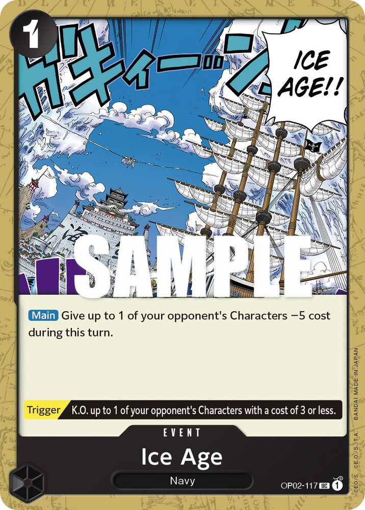 Ice Age [Paramount War] Bandai