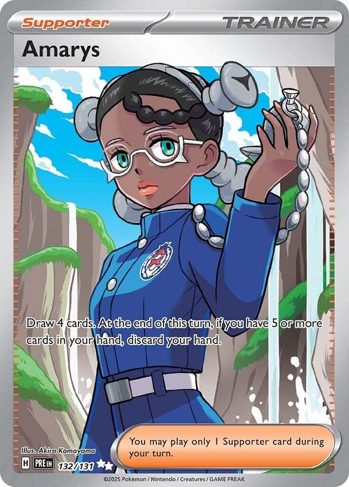 Amarys (132/131) [Scarlet & Violet: Prismatic Evolutions] Pokémon