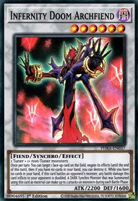 Infernity Doom Archfiend [PHRA-EN037] Super Rare Yu-Gi-Oh!