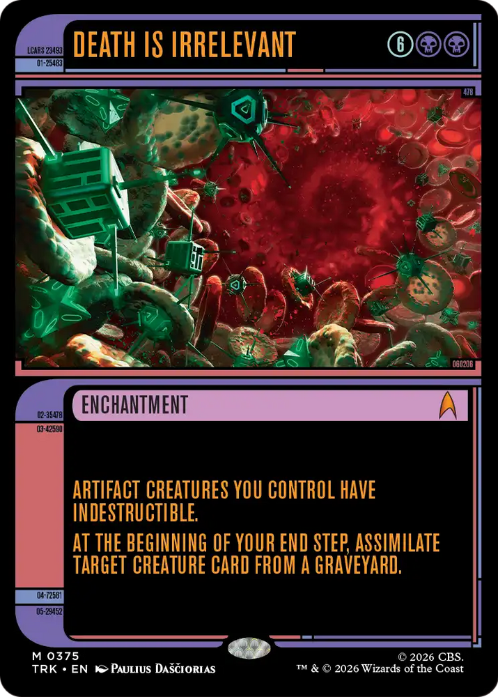 Death Is Irrelevant (Showcase) [Star Trek] Magic: The Gathering