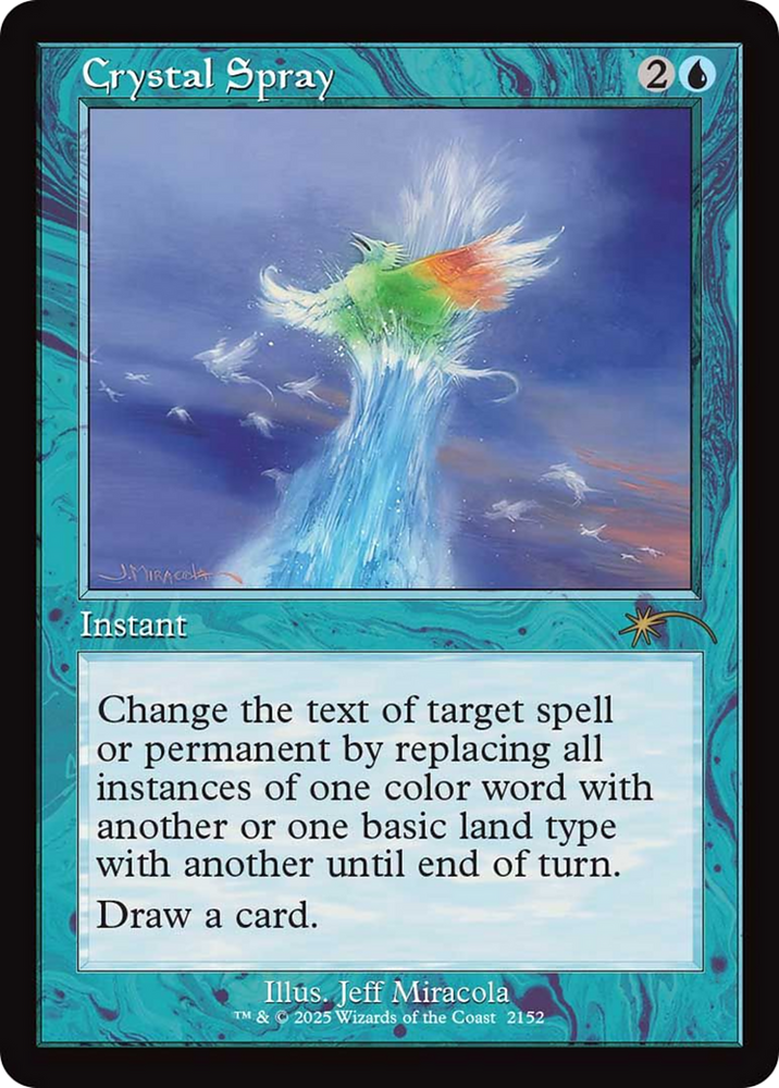 Crystal Spray (Retro Frame) [Secret Lair Drop Series] Magic: The Gathering