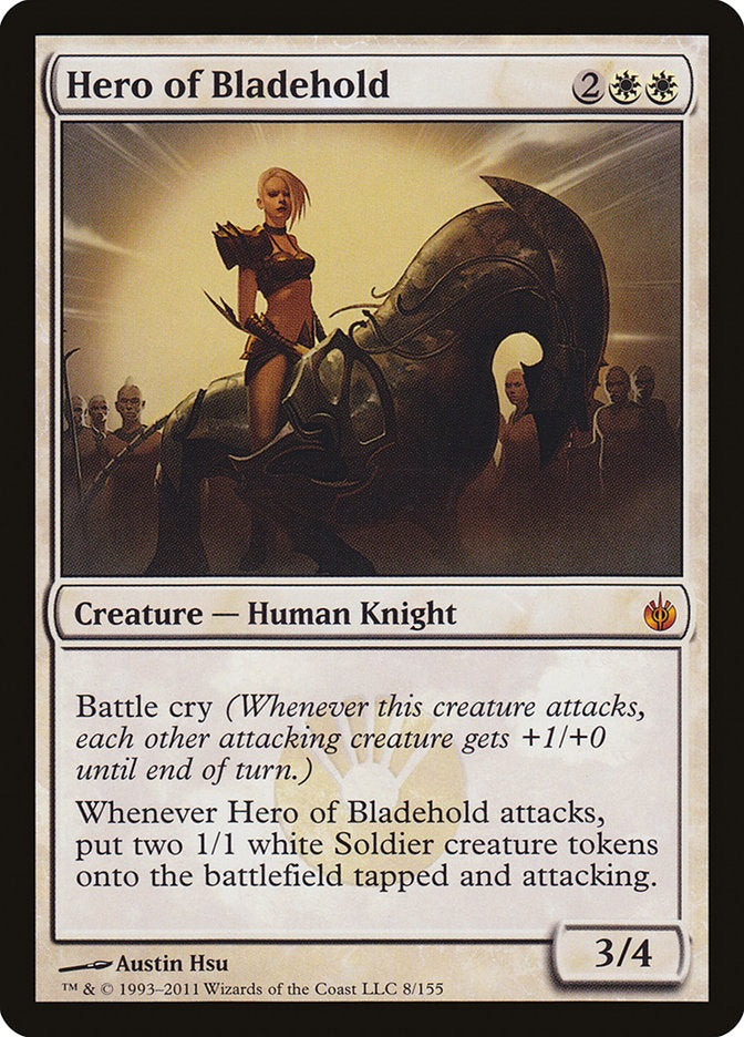 Hero of Bladehold (Oversized) [Oversize Cards] Magic: The Gathering