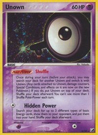 Unown (Q) (Q/28) [EX: Unseen Forces] Pokémon