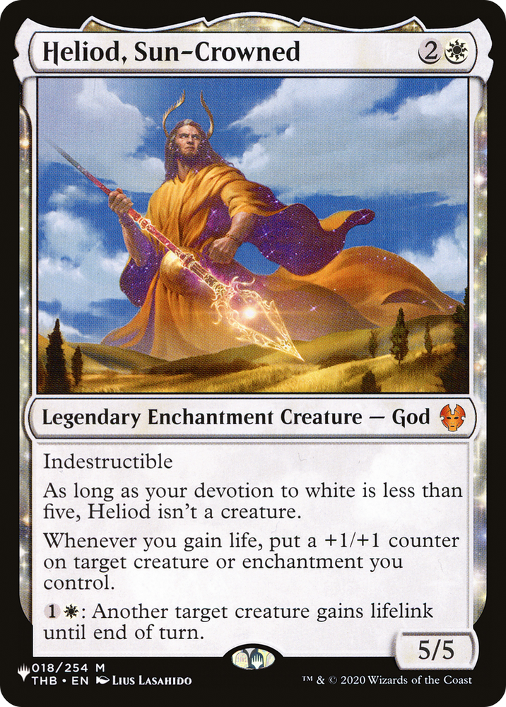 Heliod, Sun-Crowned [The List] Magic: The Gathering