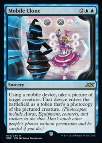 Mobile Clone [Unfinity] Magic: The Gathering