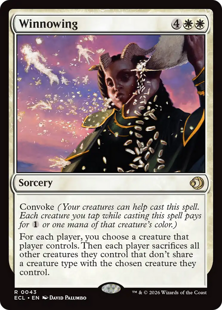 Winnowing [Lorwyn Eclipsed] Magic: The Gathering