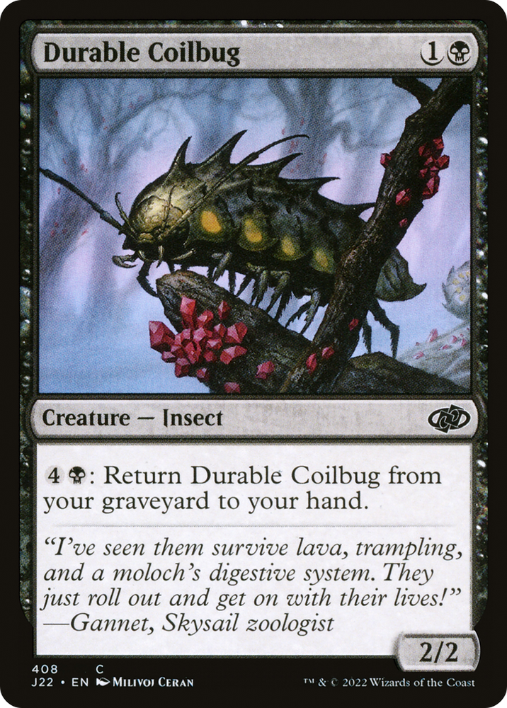 Durable Coilbug [Jumpstart 2022] Magic: The Gathering