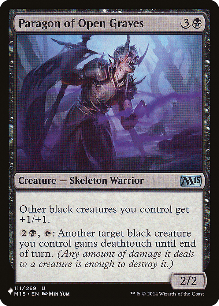 Paragon of Open Graves [The List] Magic: The Gathering