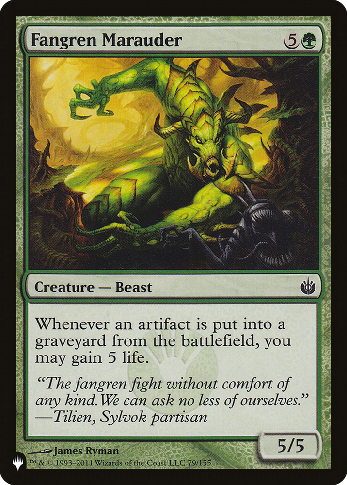 Fangren Marauder [The List] Magic: The Gathering