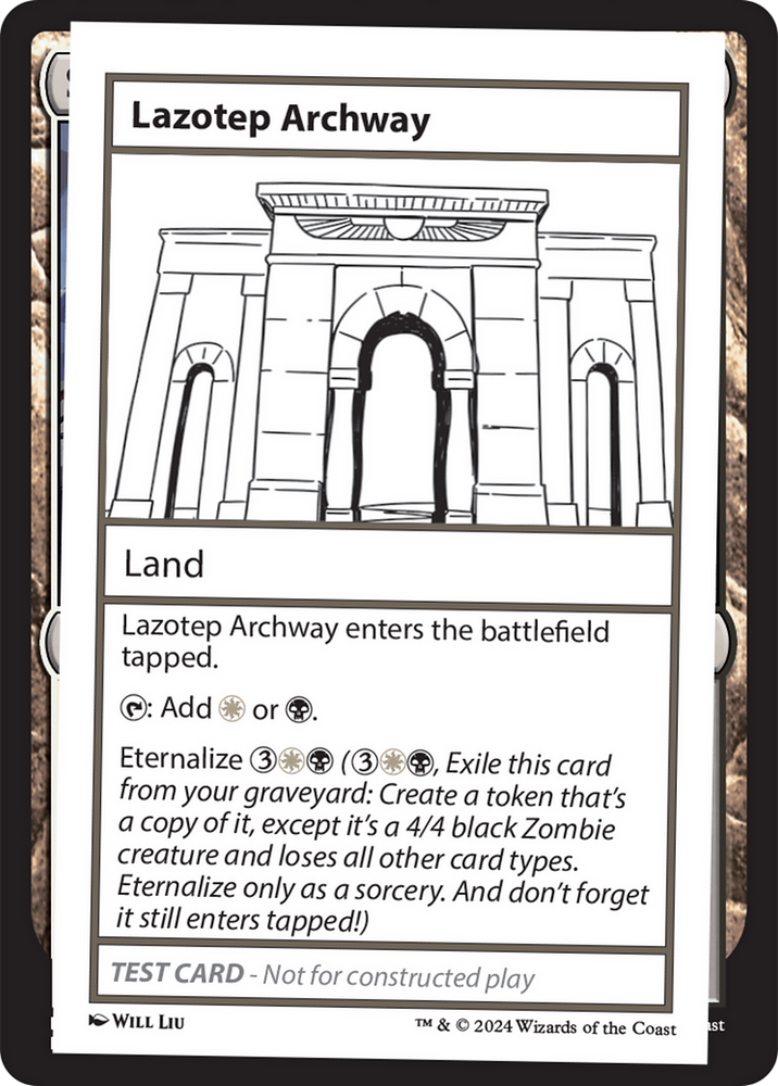 Lazotep Archway [Mystery Booster 2 Playtest Cards] Magic: The Gathering