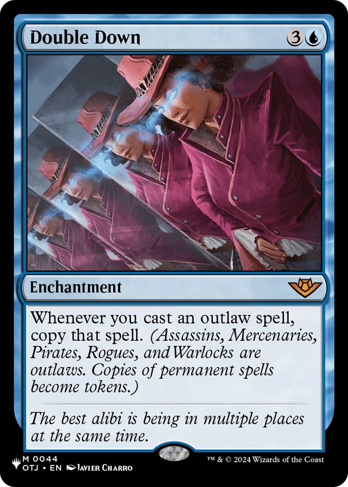 Double Down (OTJ) [The List] Magic: The Gathering
