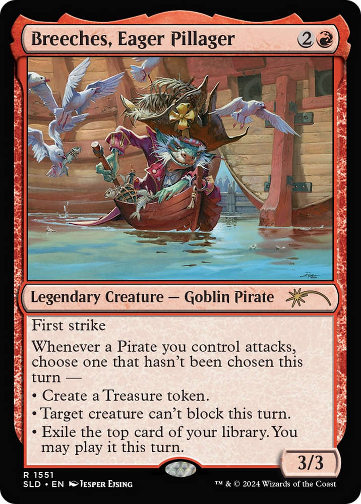 Breeches, Eager Pillager [Secret Lair Drop Series] Magic: The Gathering