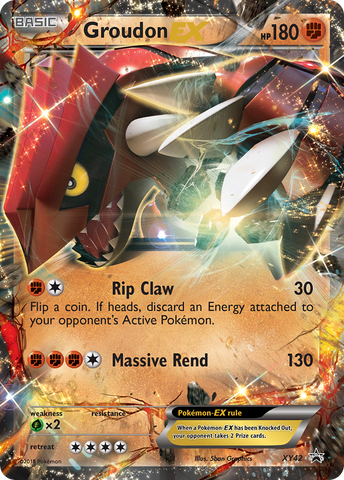 Groudon EX (XY42) [XY: Black Star Promos] Pokémon