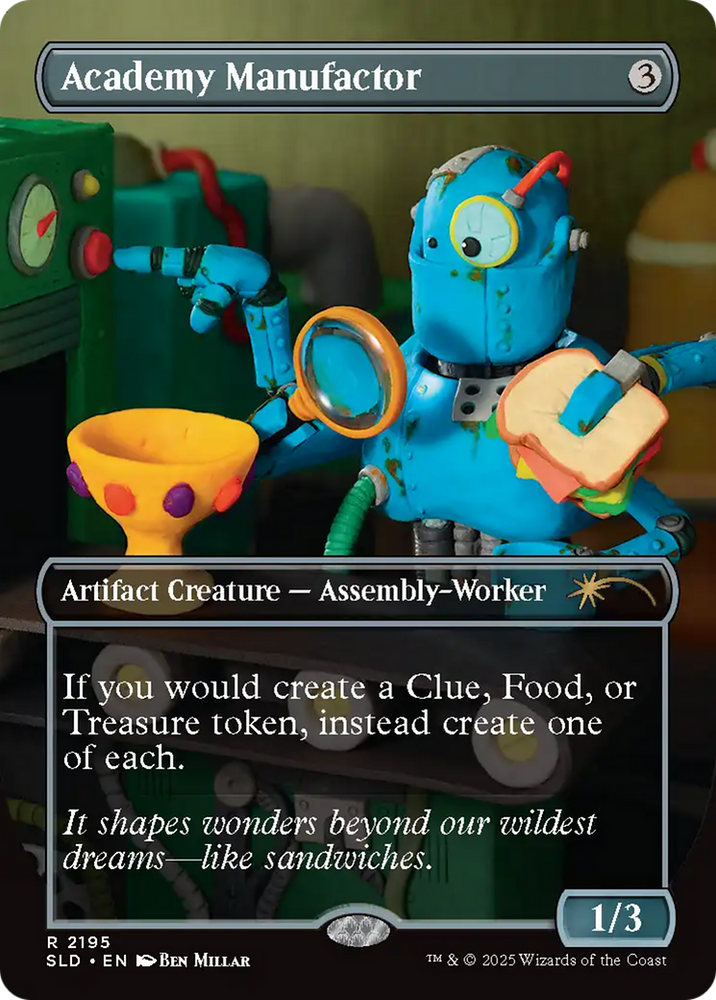 Academy Manufactor (Rainbow Foil) [Secret Lair Drop Series] Magic: The Gathering