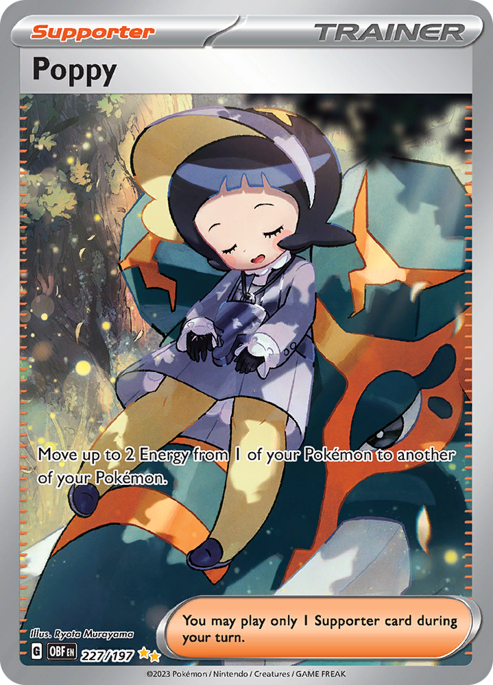 Poppy (227/197) [Scarlet & Violet: Obsidian Flames] Pokémon