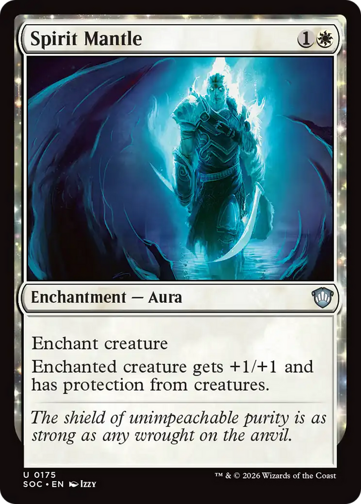 Spirit Mantle [Secrets of Strixhaven Commander] Magic: The Gathering