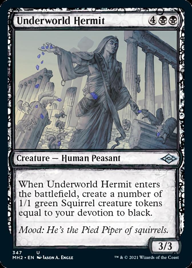 Underworld Hermit (Sketch) [Modern Horizons 2] Magic: The Gathering