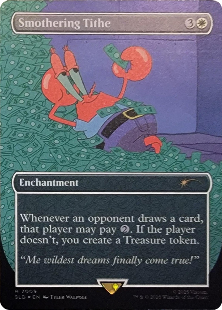 Smothering Tithe (7009) (Rainbow Foil) [Secret Lair Drop Series] Magic: The Gathering