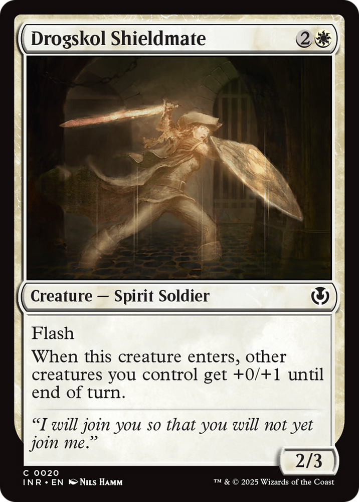 Drogskol Shieldmate [Innistrad Remastered] Magic: The Gathering